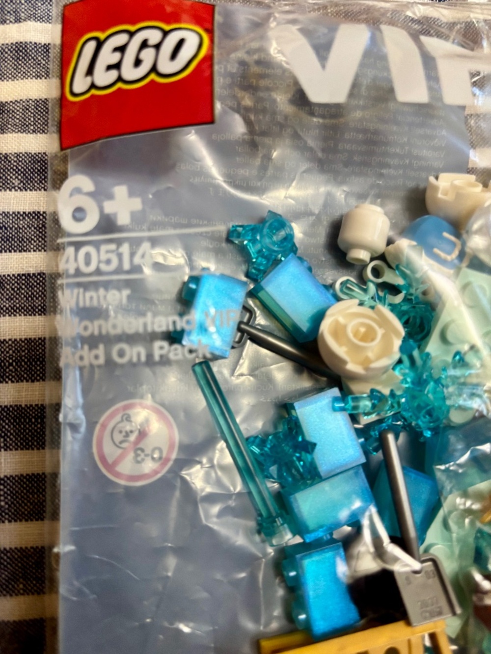 LEGO "Winter Wonderland VIP Add On Pack" 40514 polybag UNOPENED.